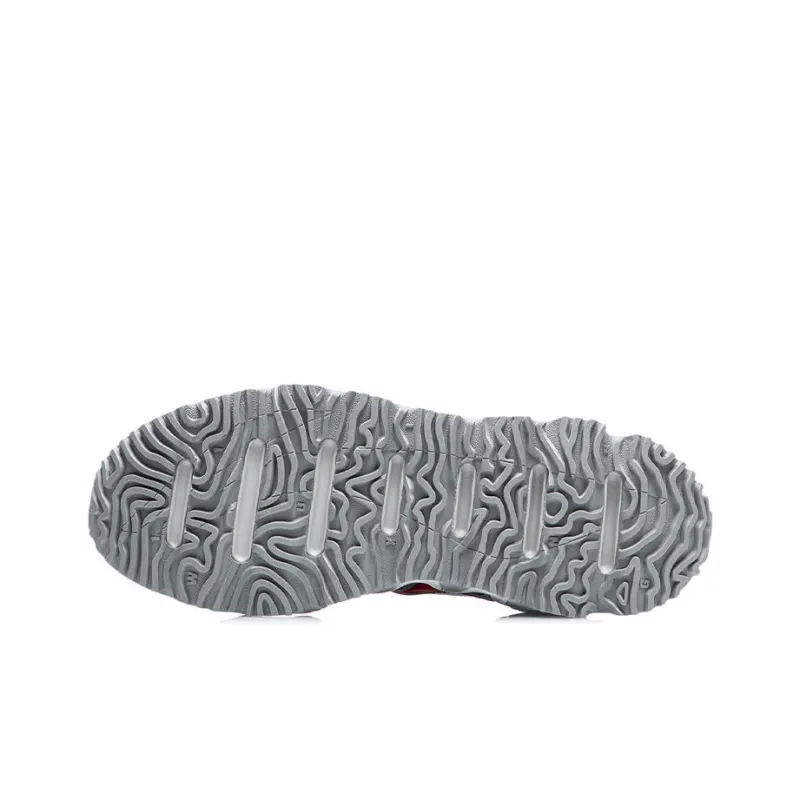 LiNing Paris Fashion Week Collection Vintage Basketball Shoes Men Low Top Antarctic Gray-4