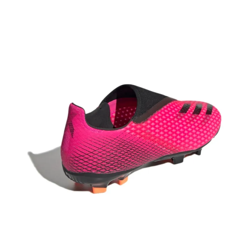 Adidas X Ghosted 3 Laceless Fg Shock Pink-3