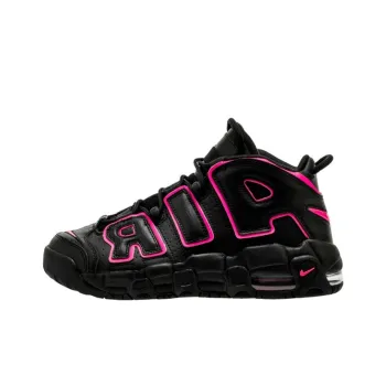 Nike Air More Uptempo Black Pink Blast GS