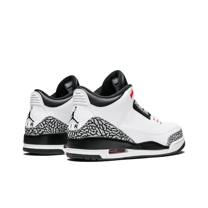 Jordan Air Jordan 3 Vintage Basketball Shoes Men Poizon 0545