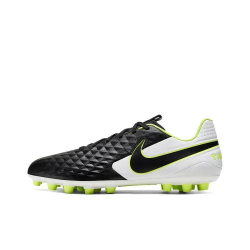 Nike Tiempo Legend 8 Soccer Shoes Men Low-Top White/Black