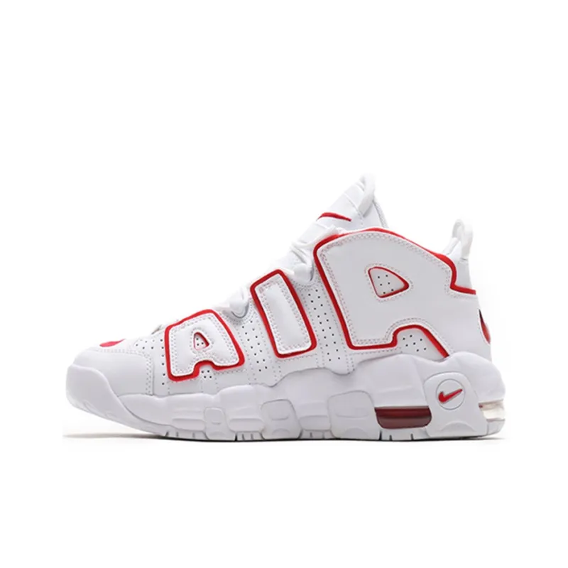 Nike Air More Uptempo 'White Varsity Red' Gs-0