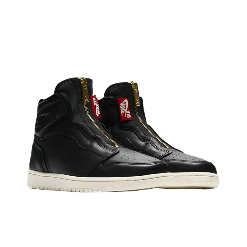 Jordan 1 Retro High Zip Black Sail Women's-2