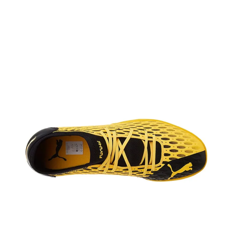 PUMA Future 5.4 Tt Soccer Cleats Black/Yellow-3