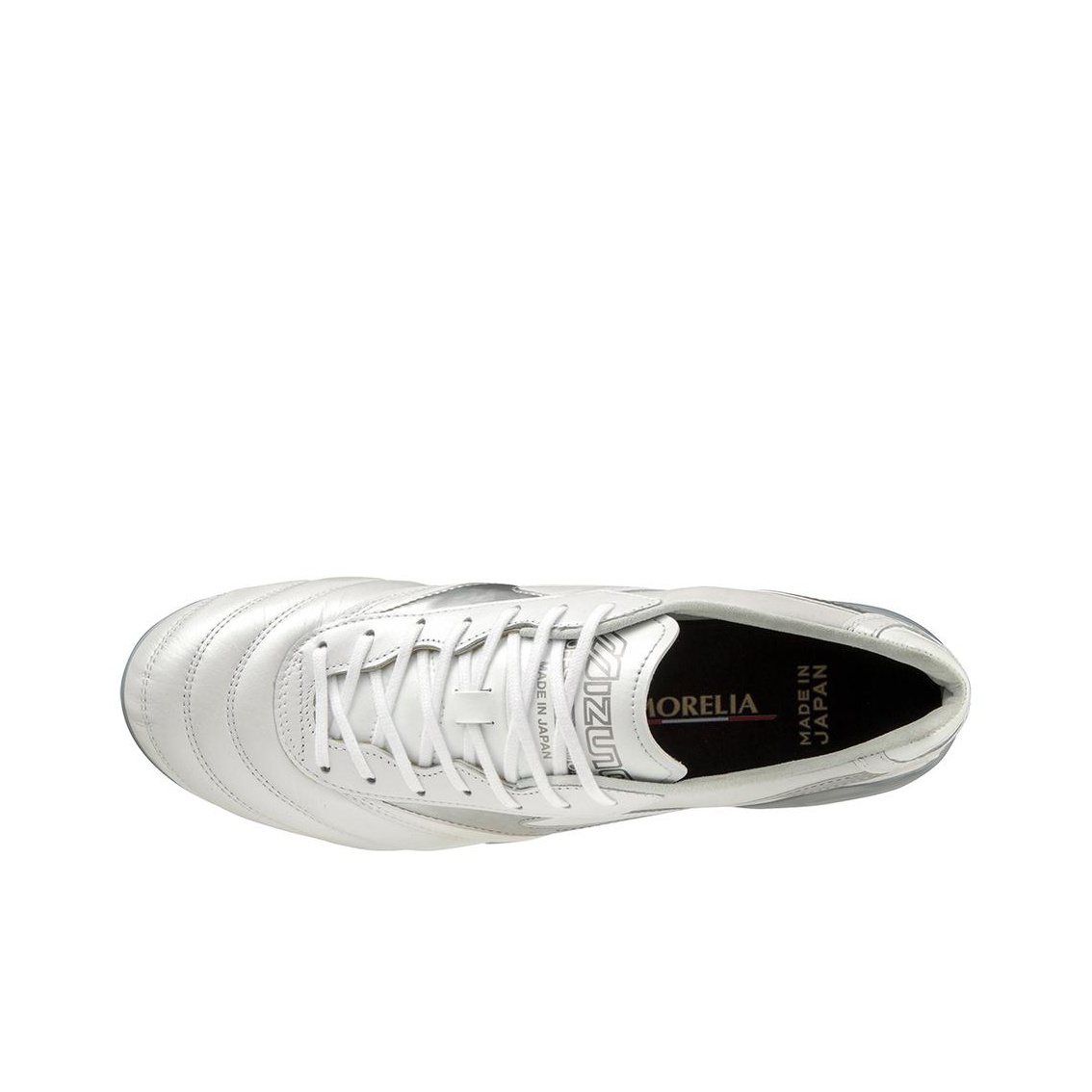 Mizuno Morelia DNA シューズ 日本製 26センチ Mizuno Morelia DNA Japan FG- White/Galaxy Silver - Mens