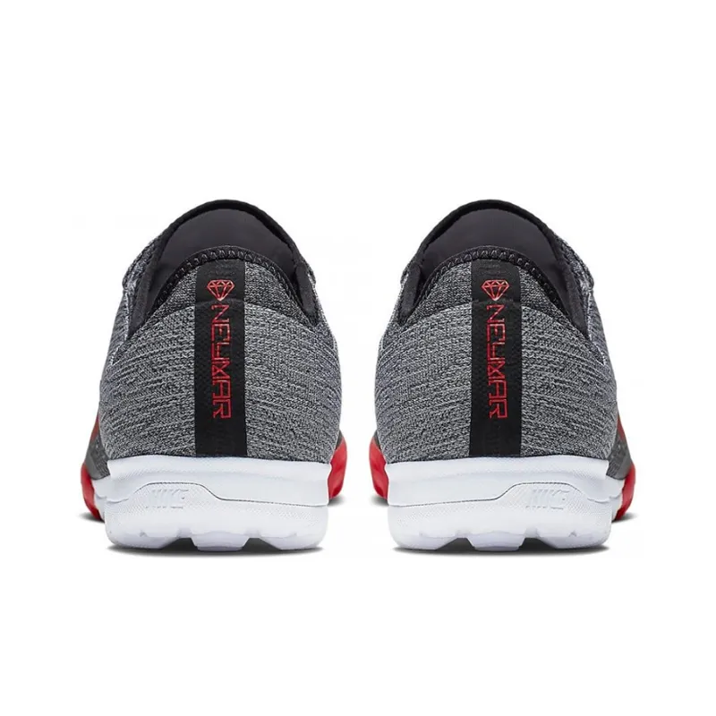 Nike X Neymar Jr. Mercurial Vapor 12 Pro Tf 'Dark Grey Challenge Red'-4