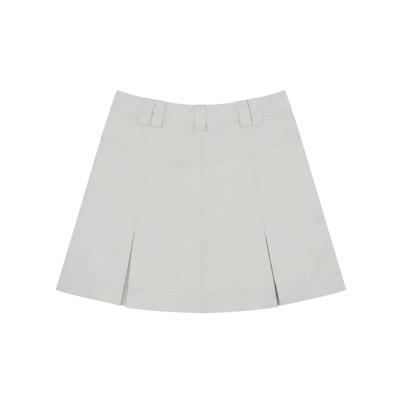 RUNTOTHEFUTURE Cargo Short Skirts Women's Star Gray-1