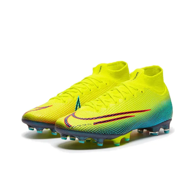 Nike Mercurial Superfly 7 Elite MDS AG-PRO 'Yellow Black Green'-2