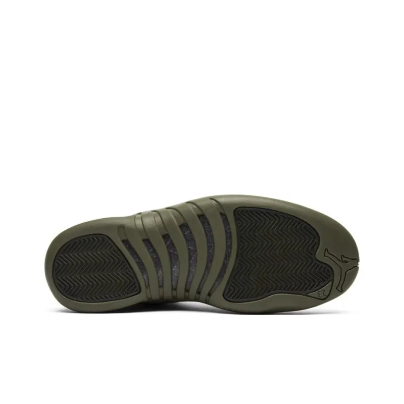 Jordan 12 Retro Psny Olive-5