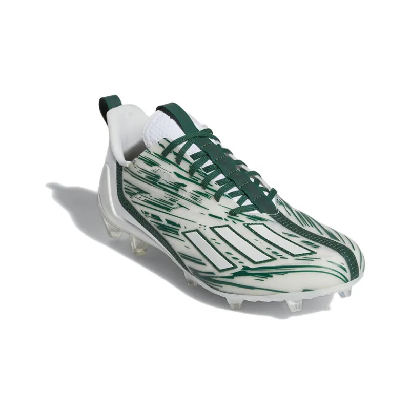 Adidas Adizero Cleats 'White Dark Green'-1