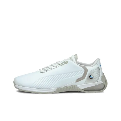 PUMA BMW M Series Training Shoes Men Low-Top White/Brown/Silver