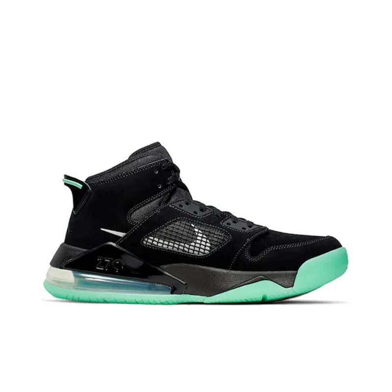 Jordan Mars 270 Black Green Glow-1