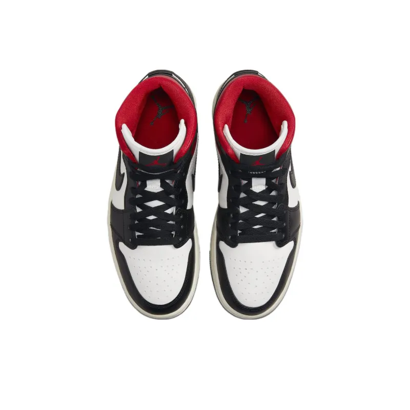 Jordan 1 Mid Gym Red Panda Women's-3