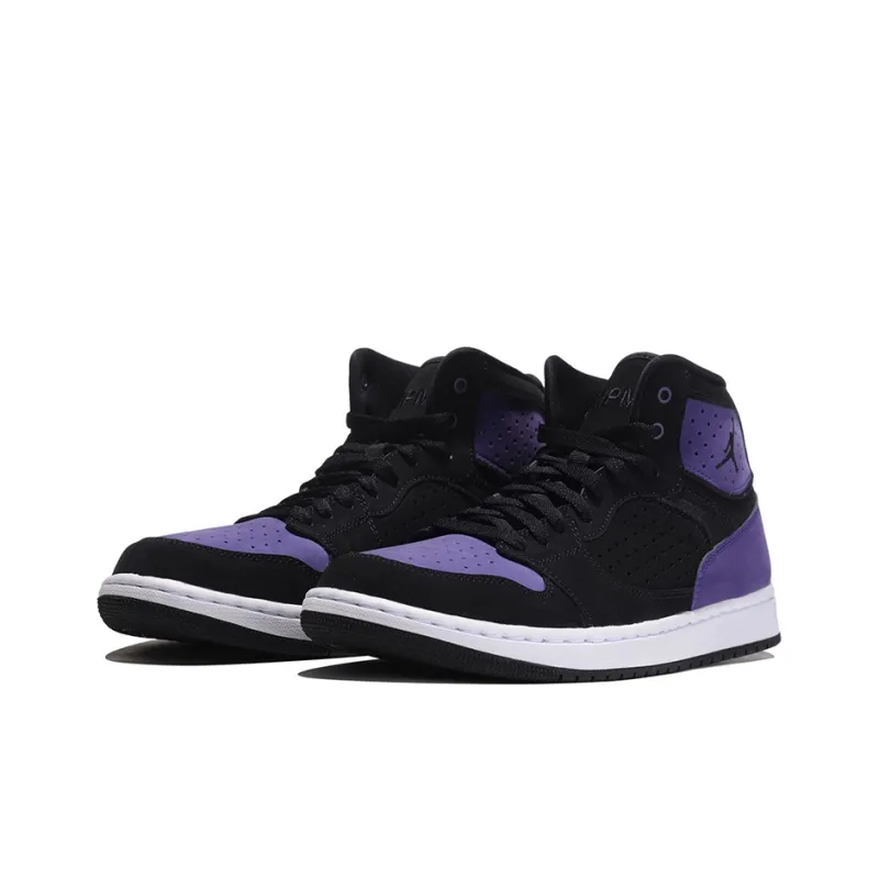 Jordan Access Black Court Purple-2