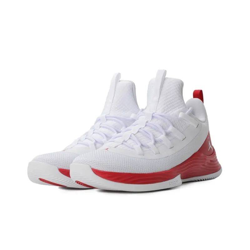 Jordan Ultra.Fly 2 Low White Gym Red-2