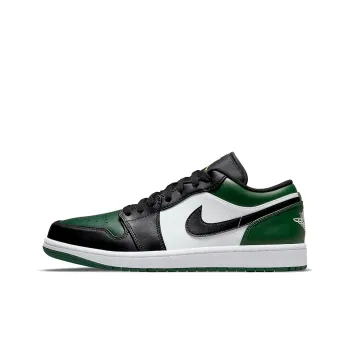 JORDAN 1 Low Green Toe