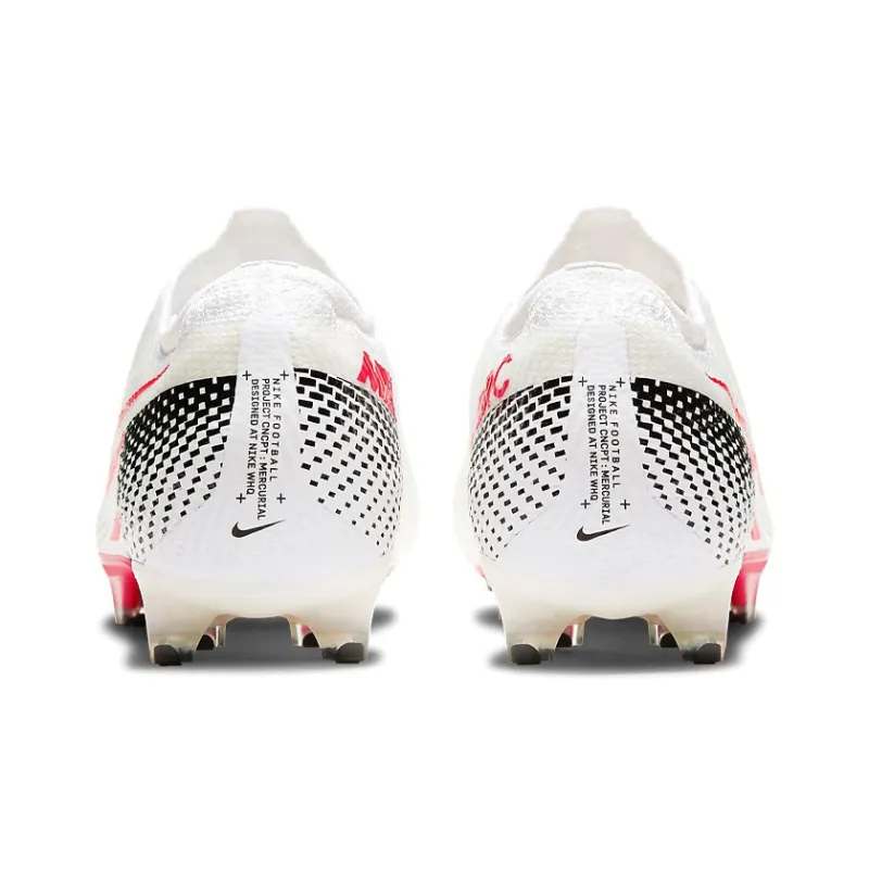 Nike Mercurial Vapor 13 Elite Fg 'White Crimson'-4