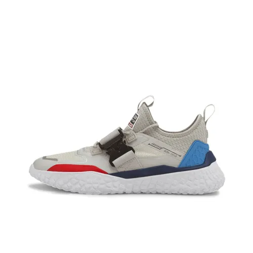 PUMA BMW M Series Training Shoes Men Low-Top Khaki/Blue/White/Red