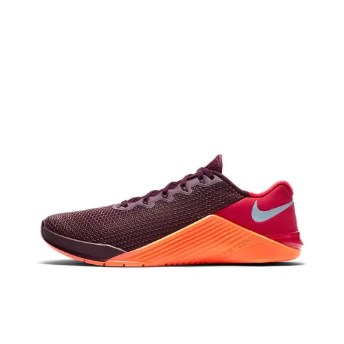 Nike Metcon 5 Training Shoes Unisex Low-Top Orange Red