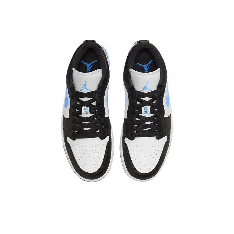 JORDAN 1 Low Black University Blue White Women's-3