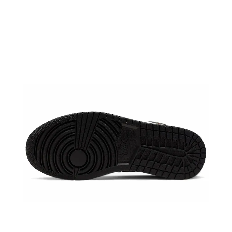 Jordan 1 Mid Reverse Black Toe Women's-3