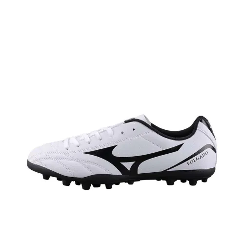 Mizuno Potrero Wide Ag Artificial Grass 'White Black'