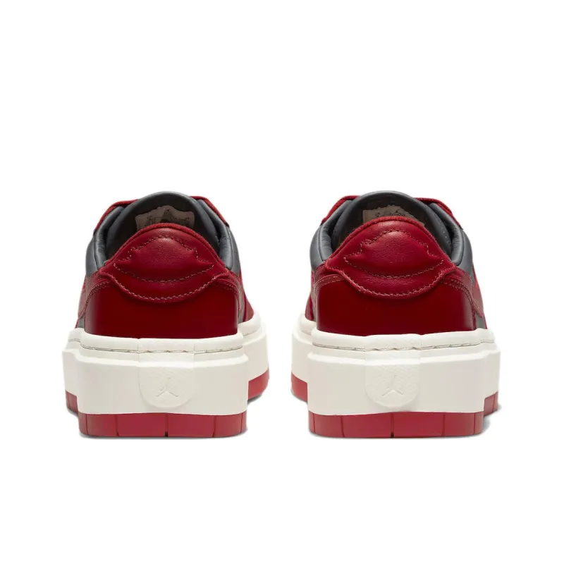 Jordan 1 Elevate Low Dark Grey Varsity Red Women's-4
