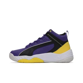 PUMA Unisex Rebound Future Evo Mid Top Purple/Gold