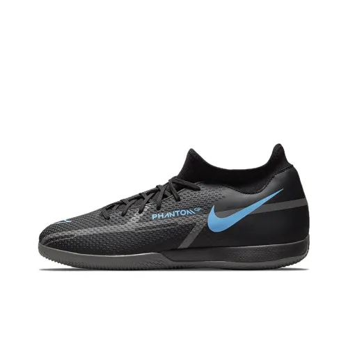 Nike Phantom GT Soccer Shoes Men Low-Top Black/Blue