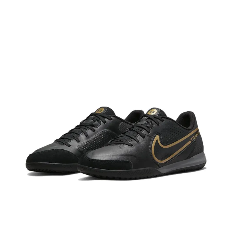 Nike Tiempo Legend 9 Academy Ic 'Black Metallic Gold'-2