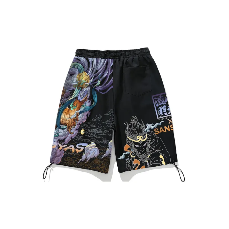 SANSYAS Casual Shorts Unisex-31