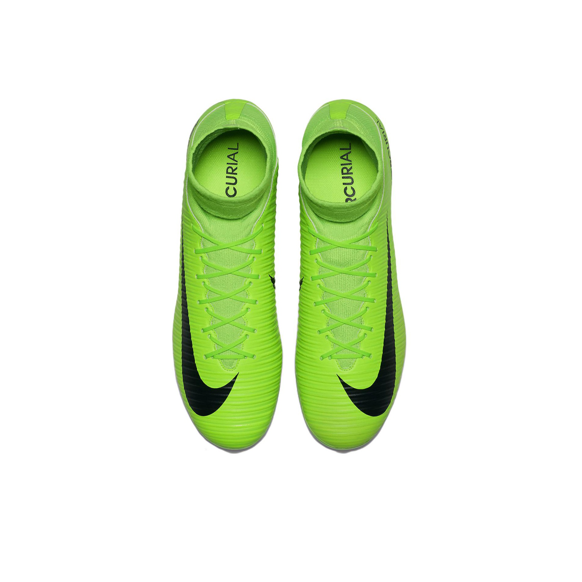 Nike MERCURIAL VELOCE 3 Soccer Shoes Men High Top Green Black POIZON