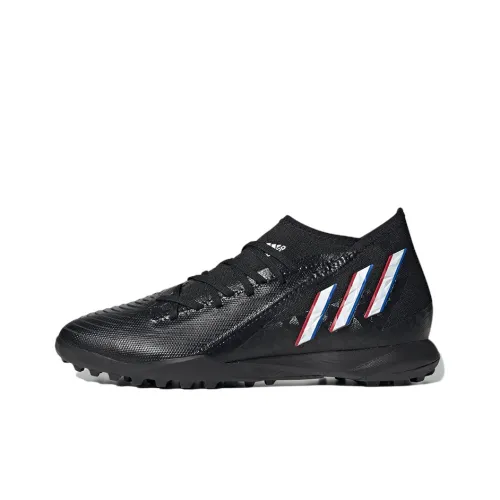 Adidas Predator Edge.3 Soccer Shoes Unisex Mid-Top Black