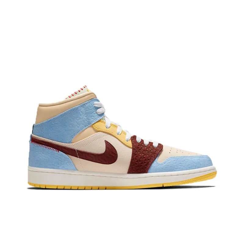 Maison Chateau Rouge X Jordan 1 Mid SE Fearless-1