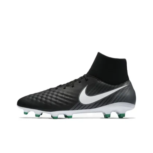 Nike Magista Onda II Soccer Shoes Men High-Top Black/White/Green