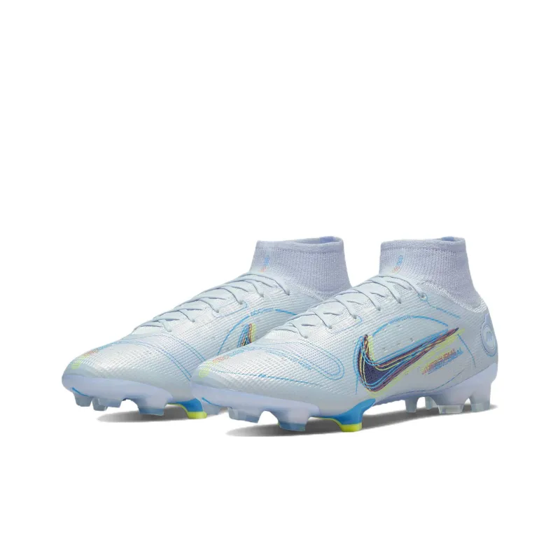 Nike Superfly 8 Elite Fg Football Grey Light Marine-2