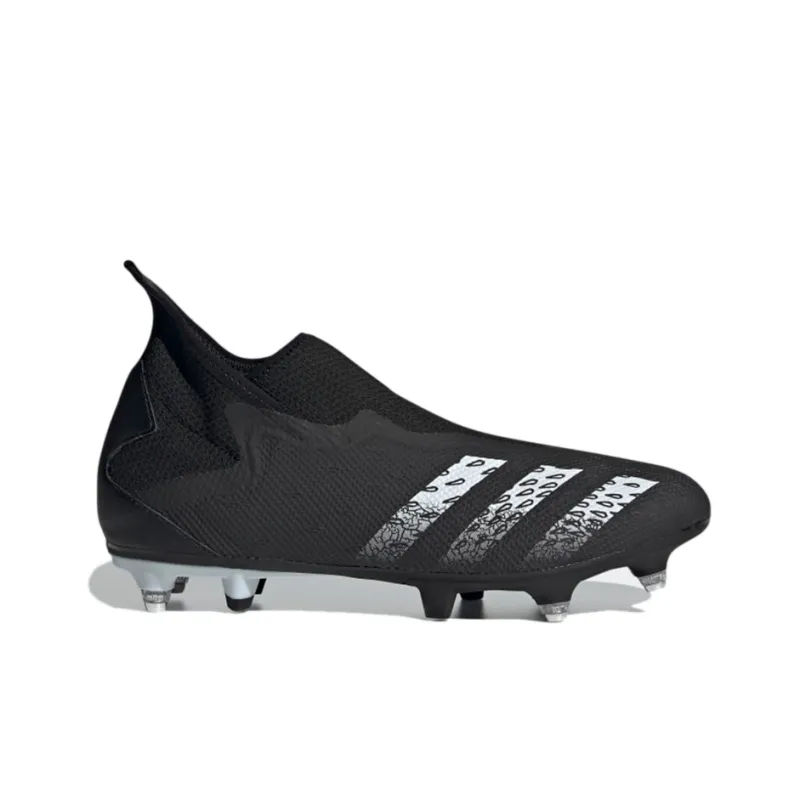 Adidas Predator Freak.3 Laceless Soft Ground Boots 'Black White'-1