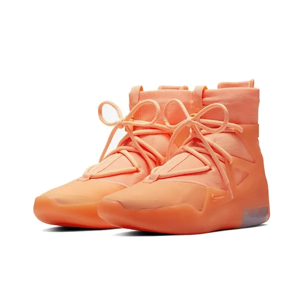 Nike Air Fear Of God 1 Orange Pulse-2