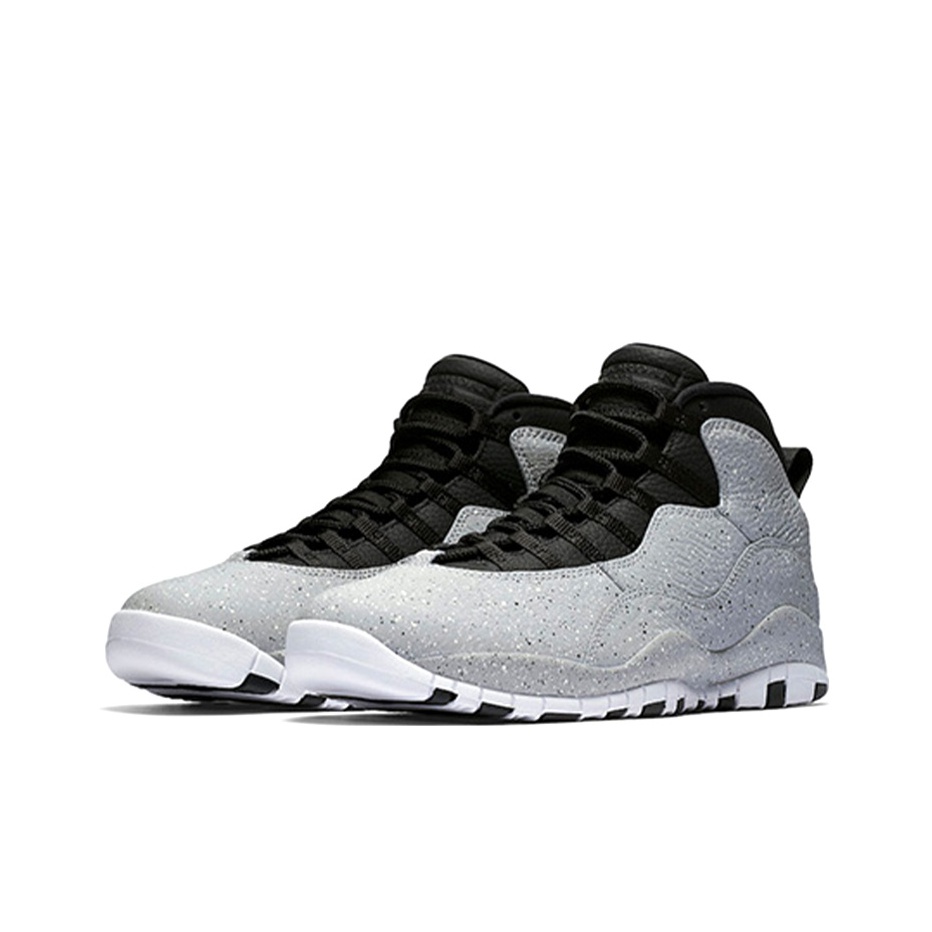 JORDAN 10 Retro Light Smoke Grey POIZON