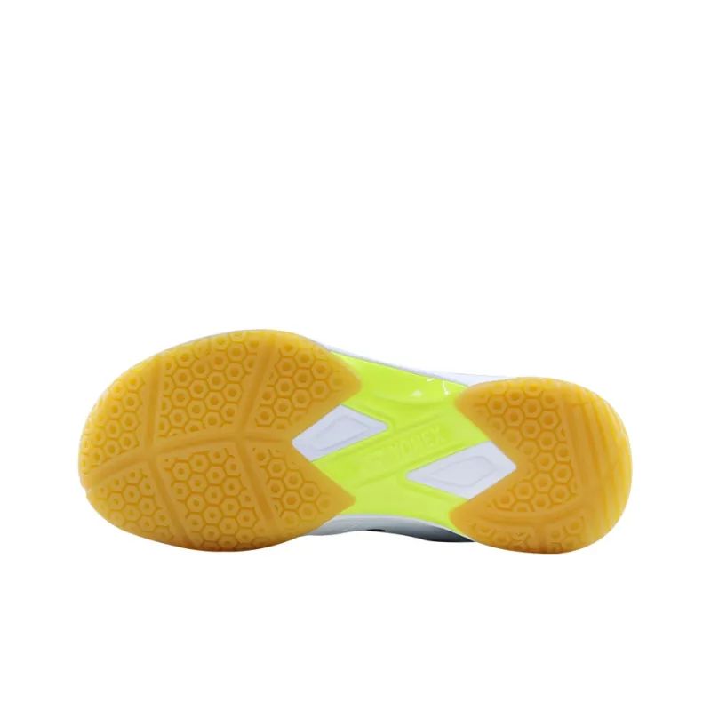 YONEX Power Cushion Badminton Shoes Unisex Low Top White/Yellow-4