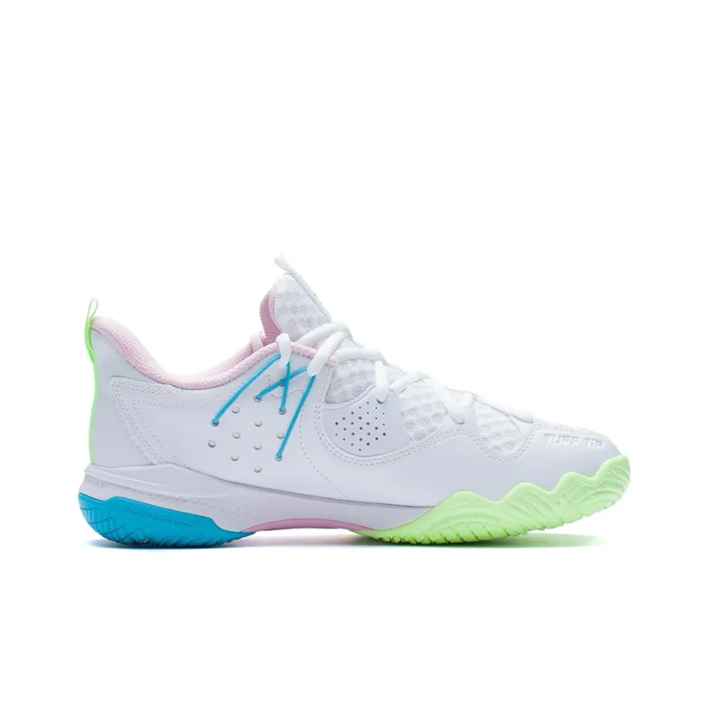 LINING Badminton Shoes Unisex Low Top Standard White/Light Pink-1