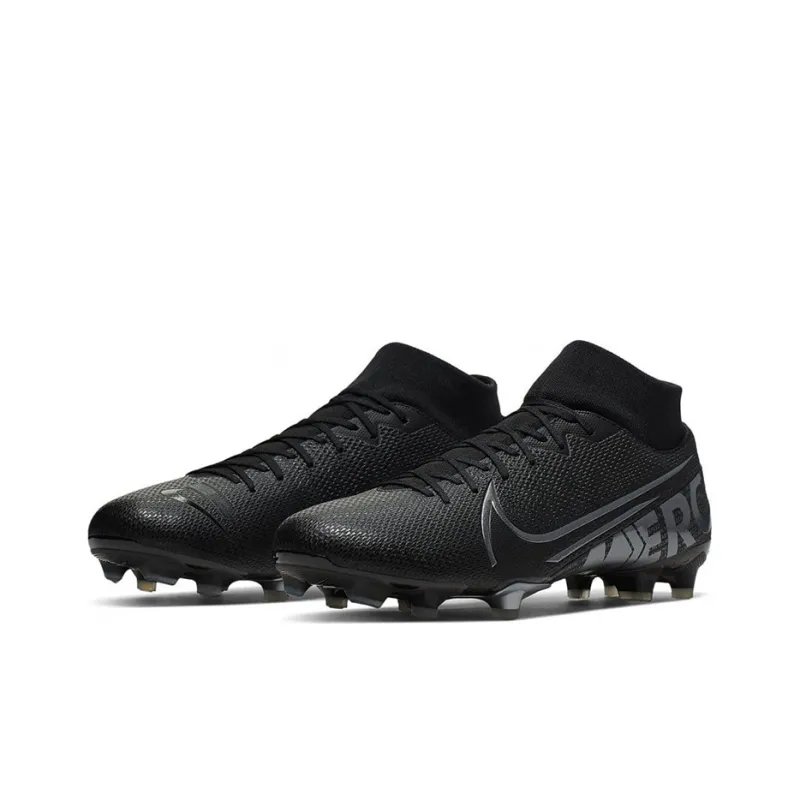 Nike Mercurial Superfly 7 Academy FG/MG 'Black Grey'-2
