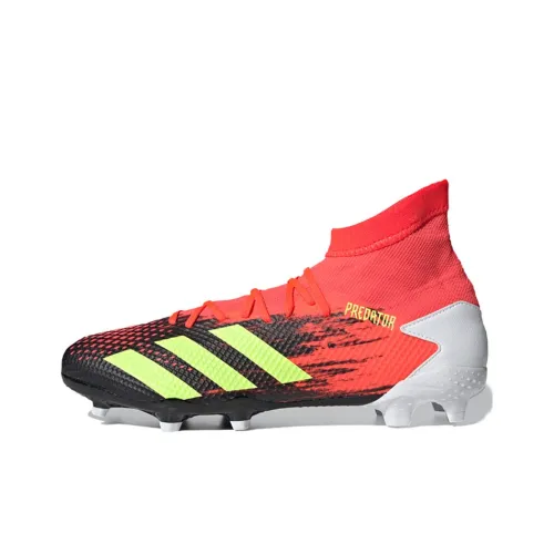 Adidas PREDATOR Series Soccer Shoes Men Mid-Top Red/Black/Yellow