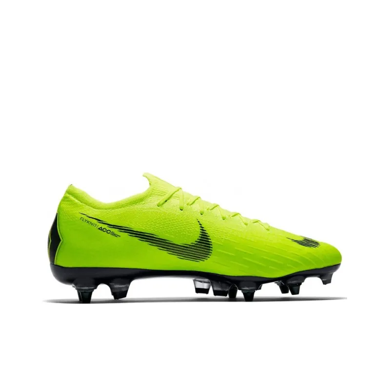 Nike Mercurial Vapor 12 Soccer Shoes Men Low-Top Neon Green-1