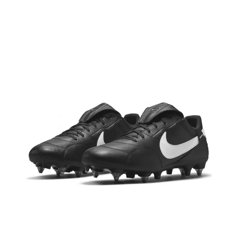 Nike Premier 3 SG PRO Anti Clog Traction Black White-2