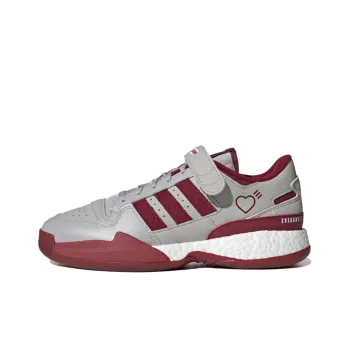 Adidas Originals Forum Boost Low Human Made Grey Burgundy