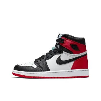 JORDAN 1 Retro High Satin Black Toe Women's