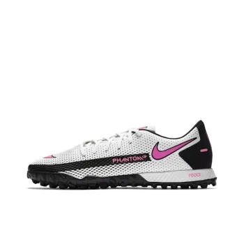 Nike React Phantom Gt Pro Tf White Black Pink Blast