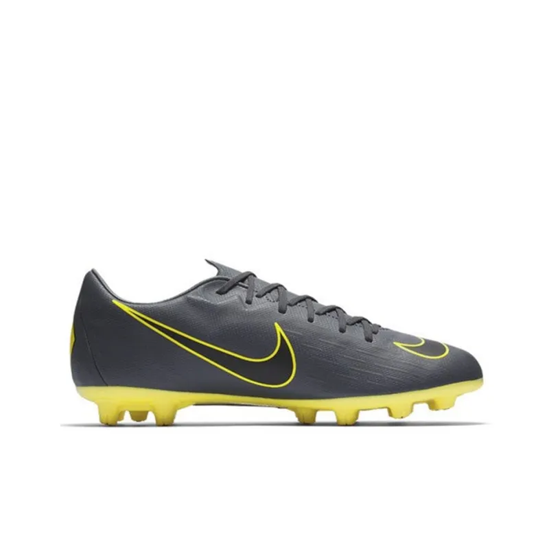 Nike Mercurial Vapor 12 Soccer Shoes Men Low-Top Black/Yellow-1
