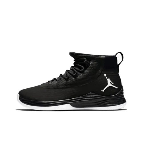 Jordan Ultra Fly 2 Vintage Basketball Shoes Men Mid-Top Black